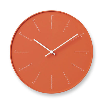 Lemnos Divide wall clock
