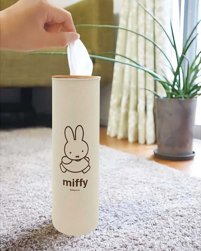 Miffy Slim Standing Tissue Case, Beige