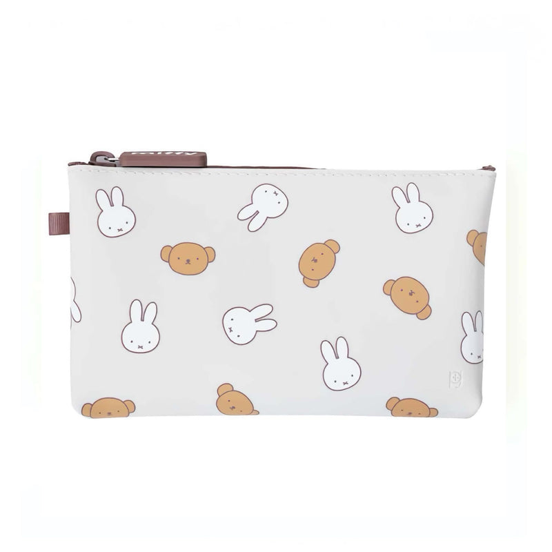 NUU Miffy zipper bag standing, beige