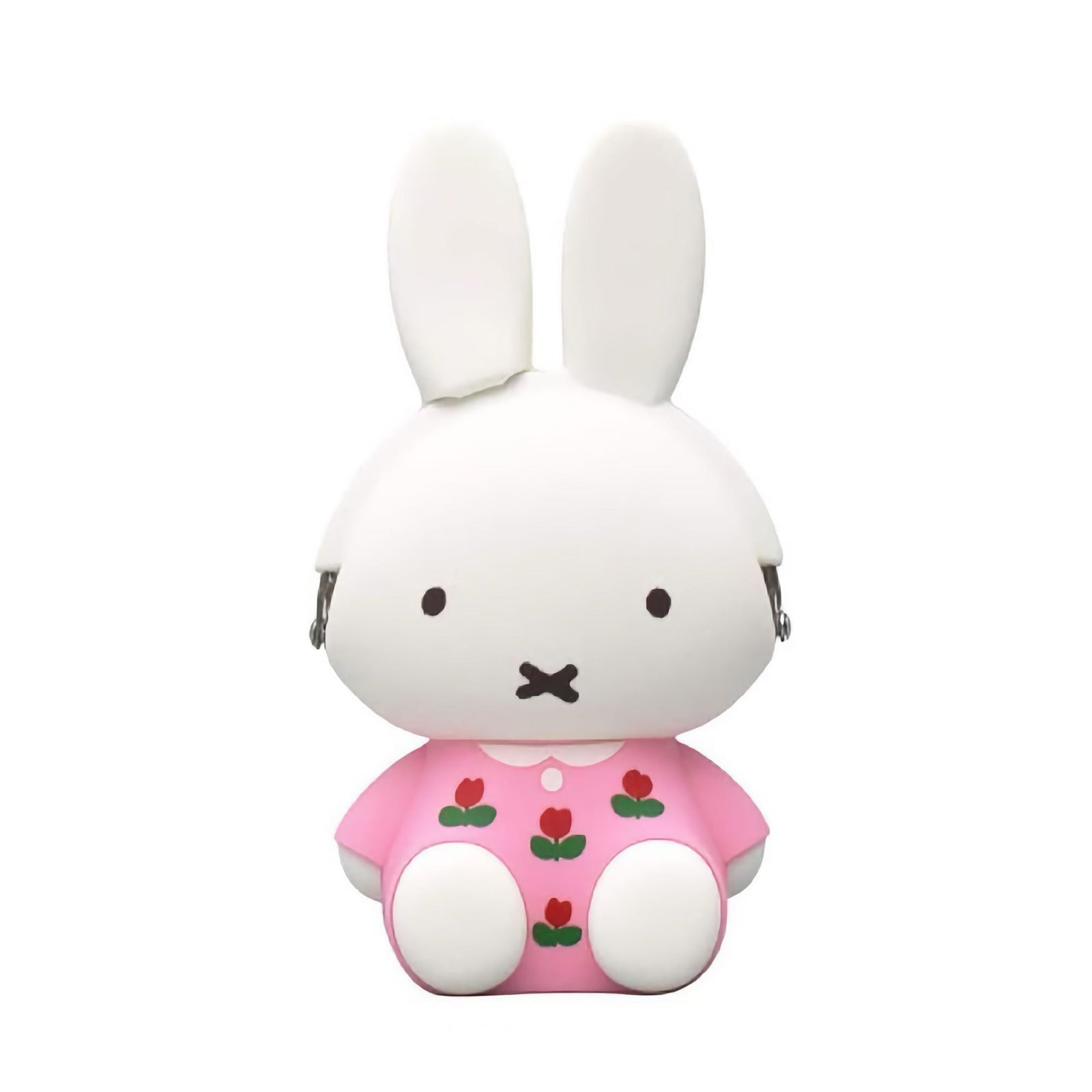 POCHI Miffy silicone pouch, flower pink