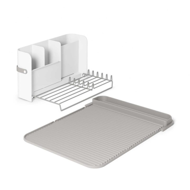 Umbra Sling Dish Rack, white/grey