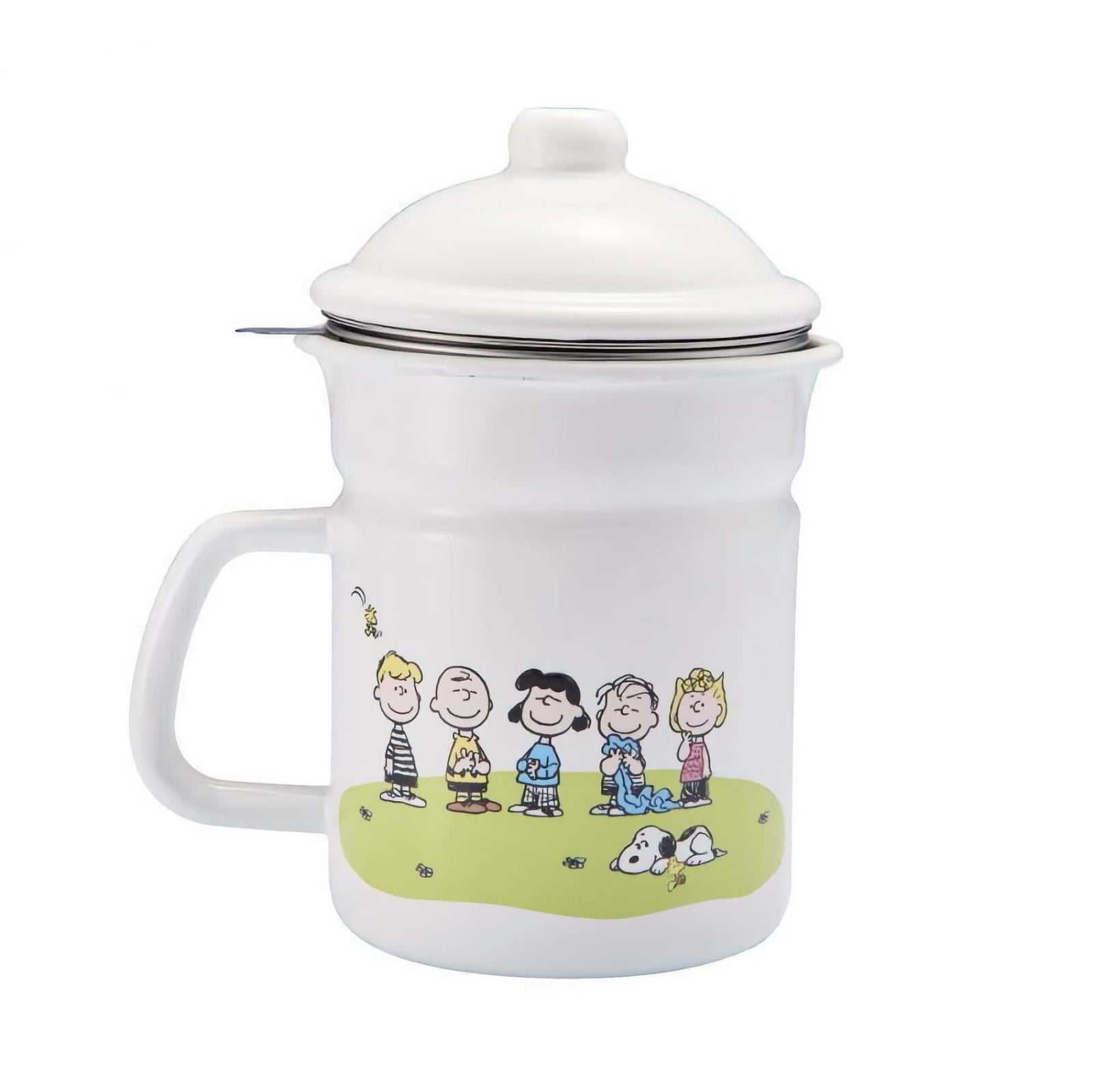 Yutaka Horo x Snoopy Greenfield series enamel oil pot