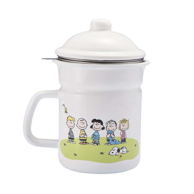 Yutaka Horo x Snoopy Greenfield series enamel oil pot