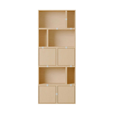 Muuto Stacked Storage Bookcase, Configuration 8