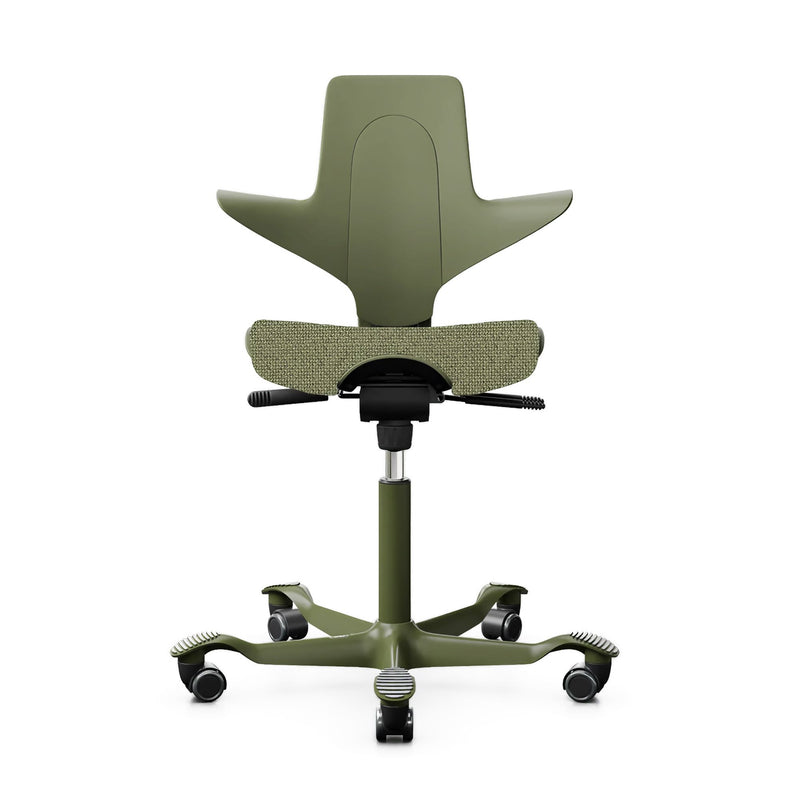 Hag Capisco Puls 8020 fabric, cura moss/moss