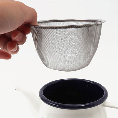 Yutaka Horo x Snoopy Greenfield series enamel tea pot