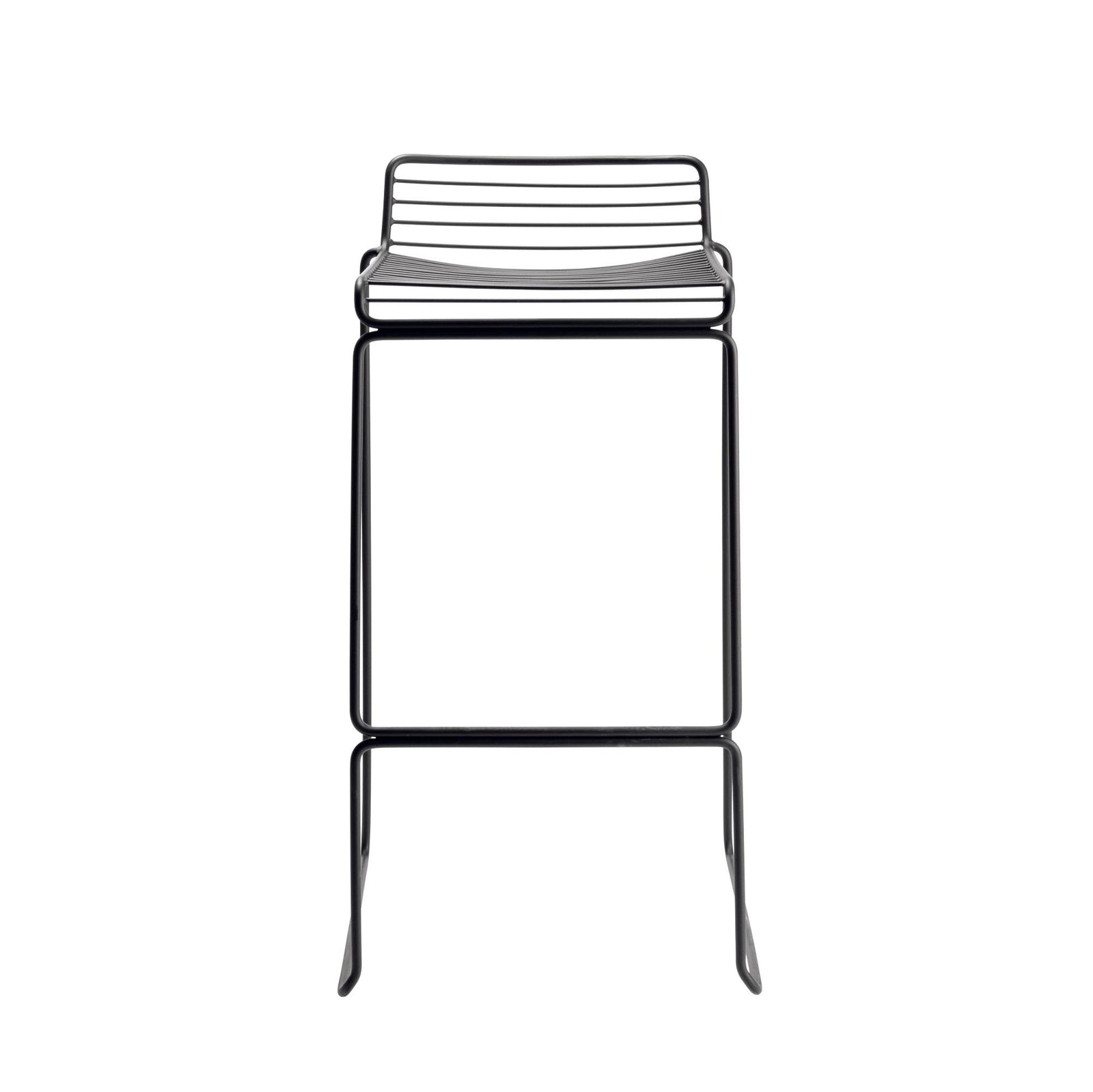 HAY Hee bar stool, black