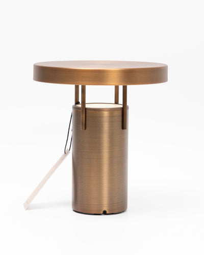 refurbished | Hubsch BringMe Mini rechargeable lamp, burnished brass