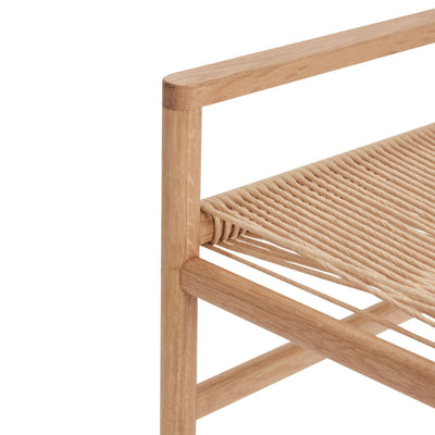 Hubsch Heritage bench 60cm, natural