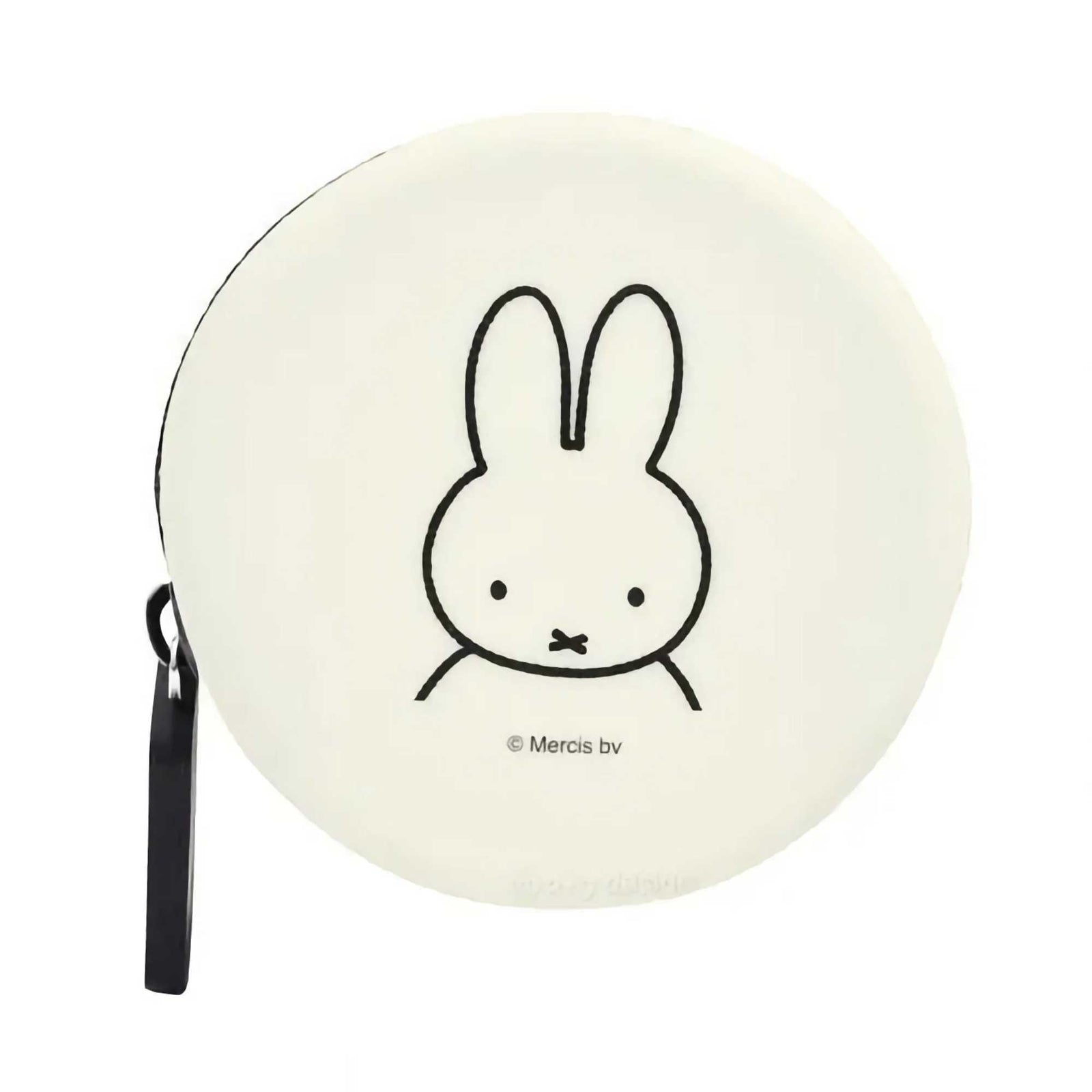 Curun Miffy Round Coin Pouch, White