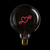 MITB Light Bulb, Heart Arrow Clear