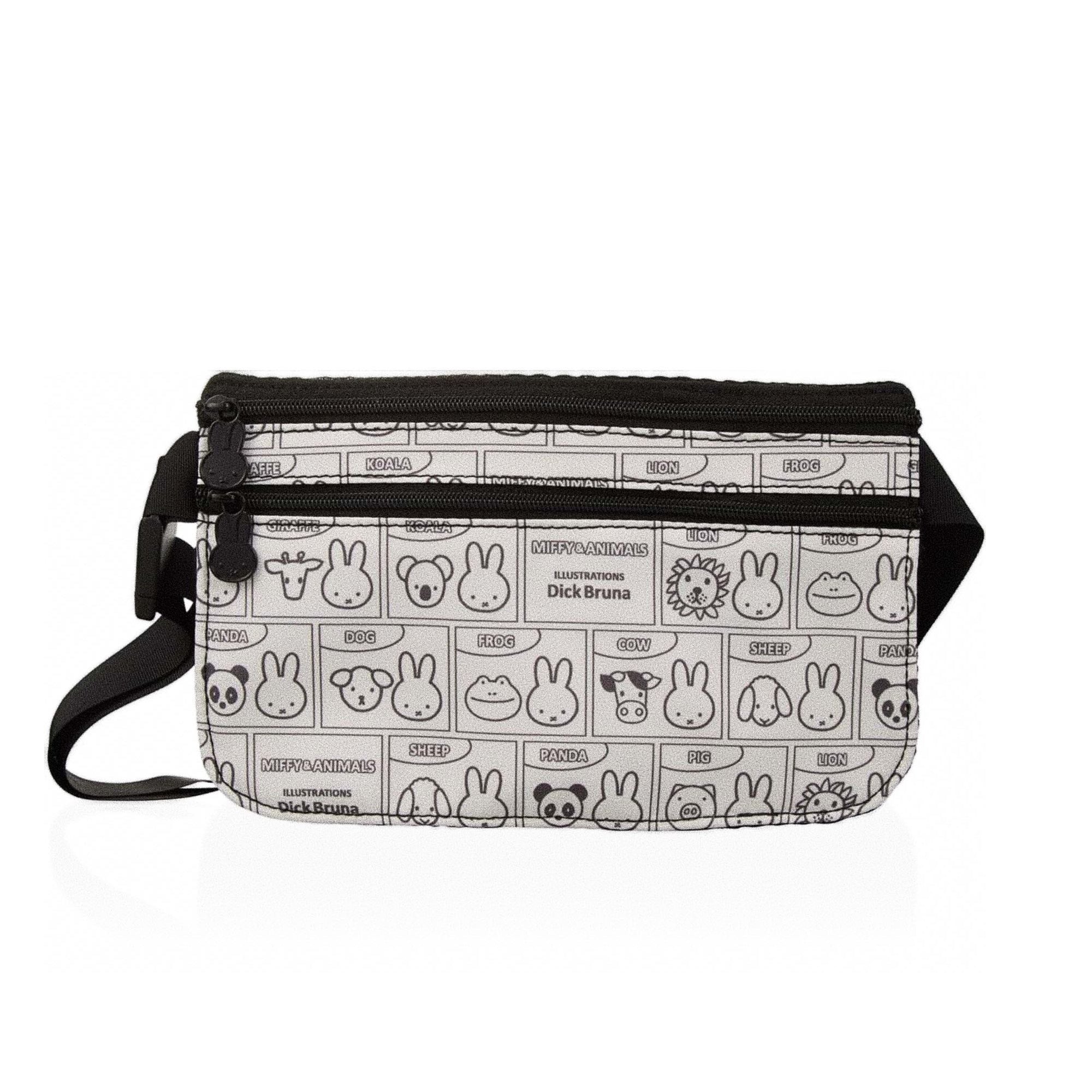 Miffy & Animals travel pouch, beige