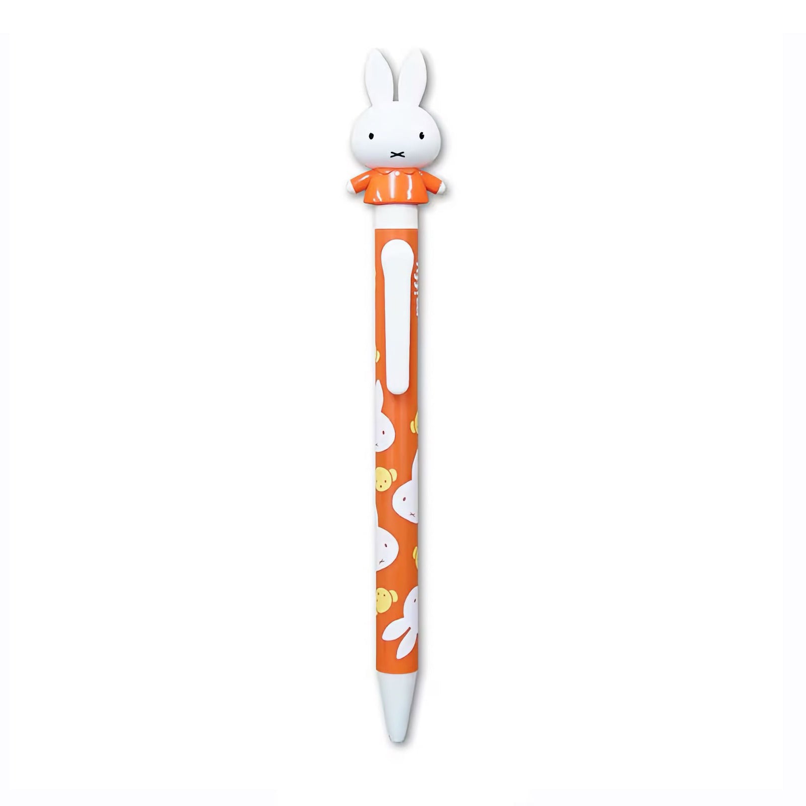 Miffy 0.7mm action pen black ink, orange