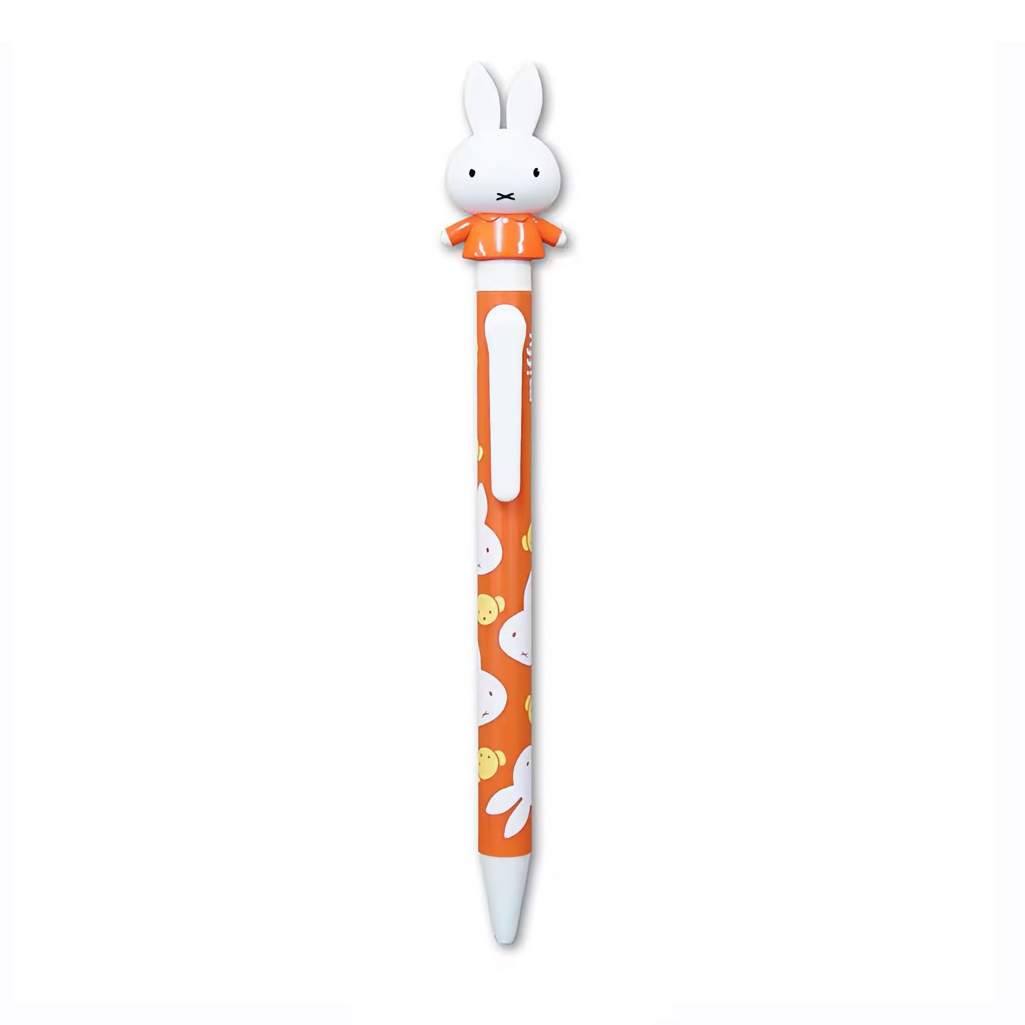 Miffy 0.7mm action pen black ink, orange
