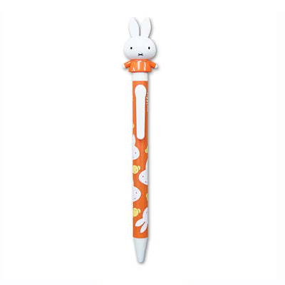Miffy 0.7mm action pen black ink, orange