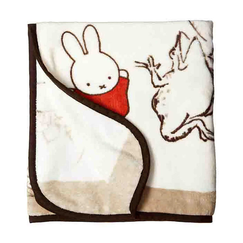 Miffy x Choju Fluffy Long Blanket