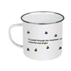 Star Editions Miffy Enamel Mug, Bicycle