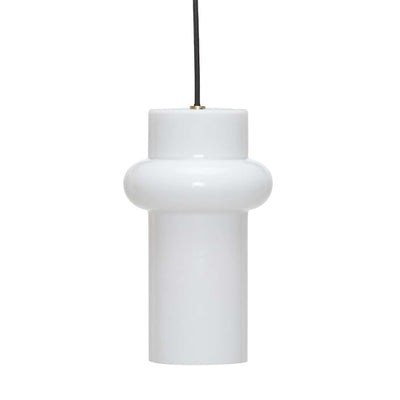 Hubsch Pilule Pendant Up Shiny White
