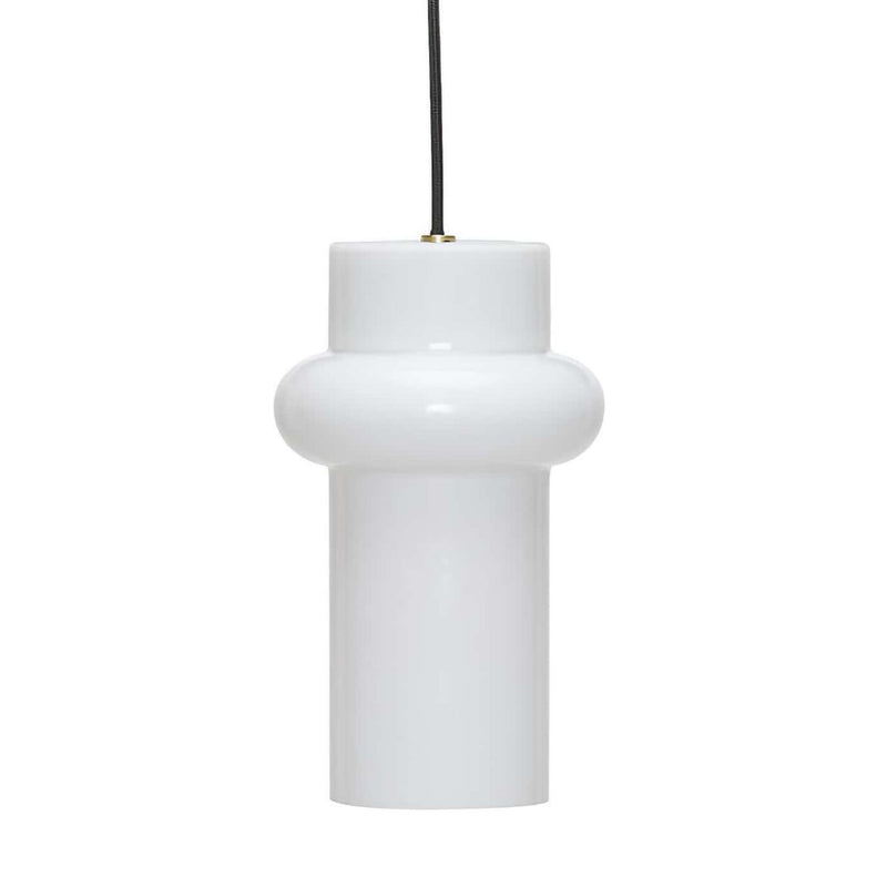 Hubsch Pilule Pendant Up Shiny White