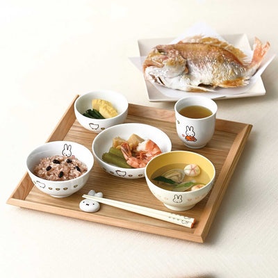 Miffy Tray & Tableware Set For Kids