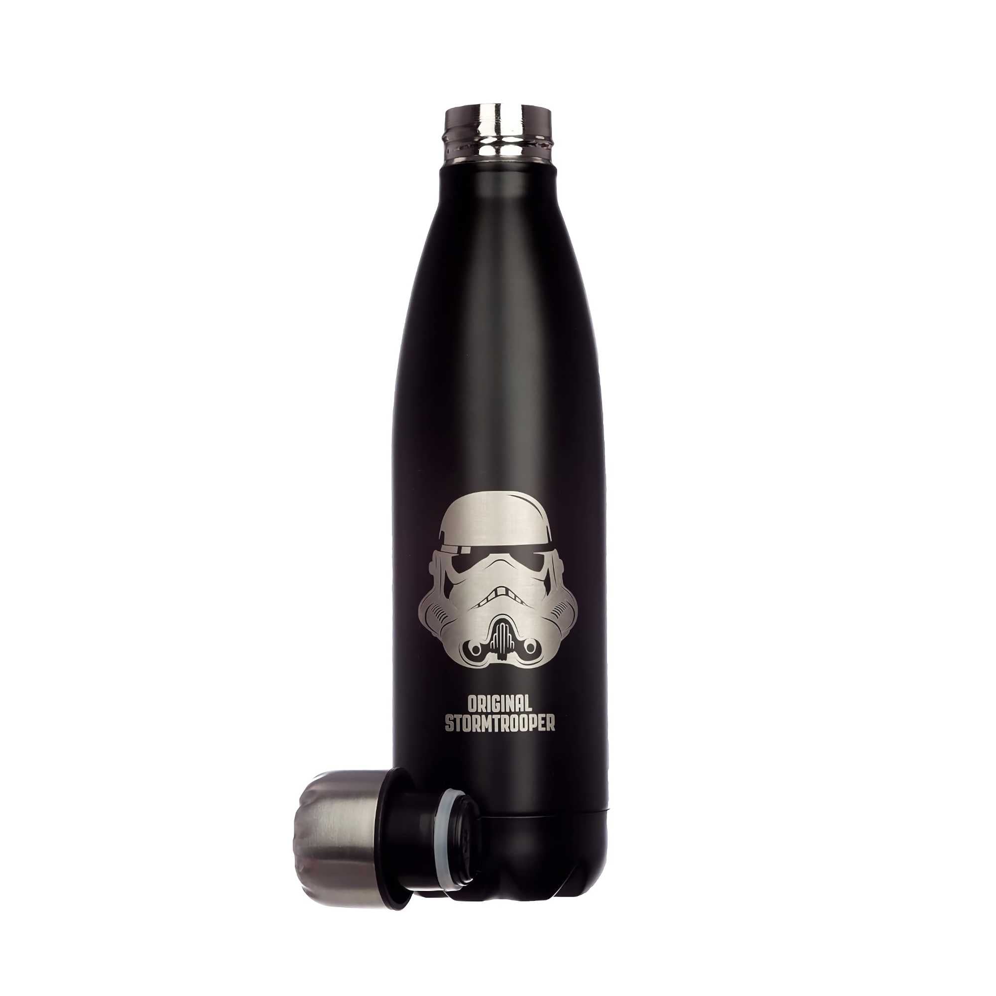 Black The Original Stormtrooper Stainless Steel Insulated Drinks Bottle 500ml