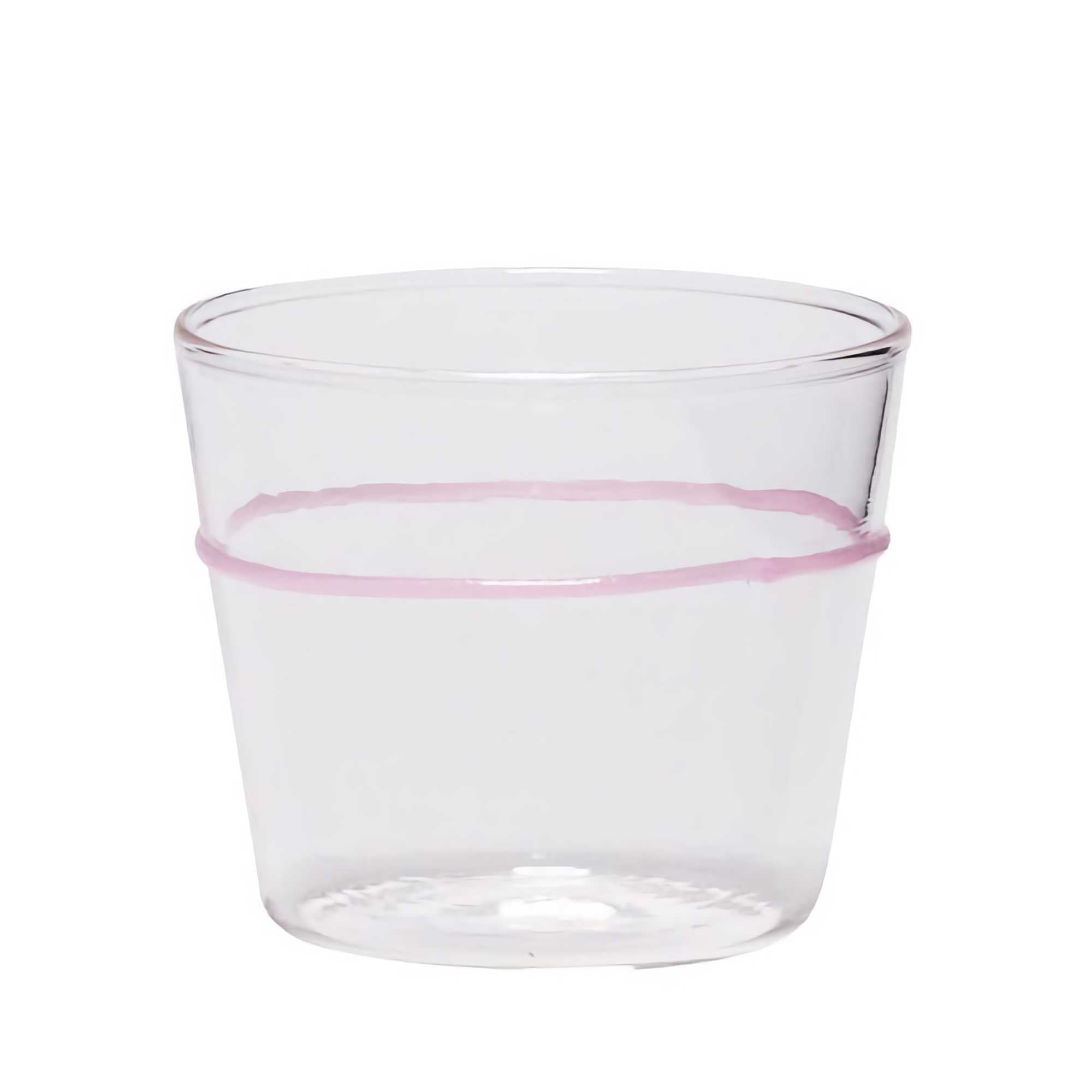 Hubsch Orbit Drinking Glass, Pink