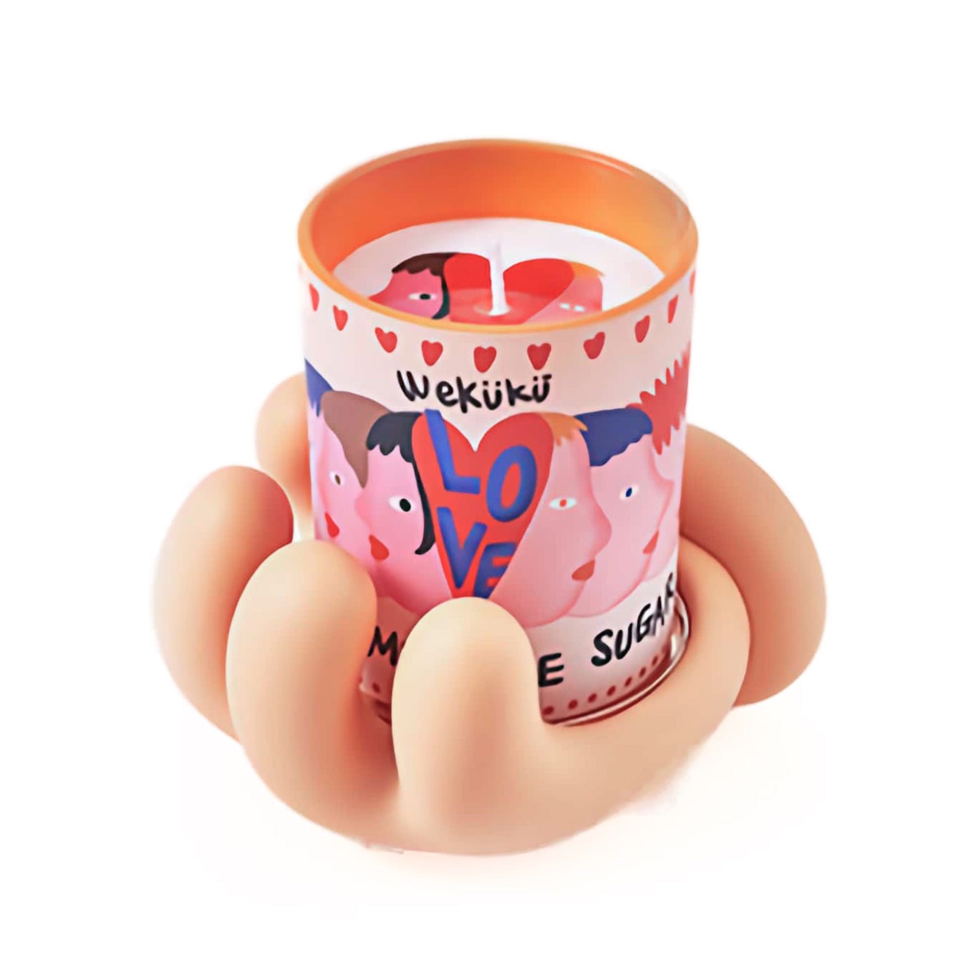 Wekükü scented candle 200g, give me some sugar