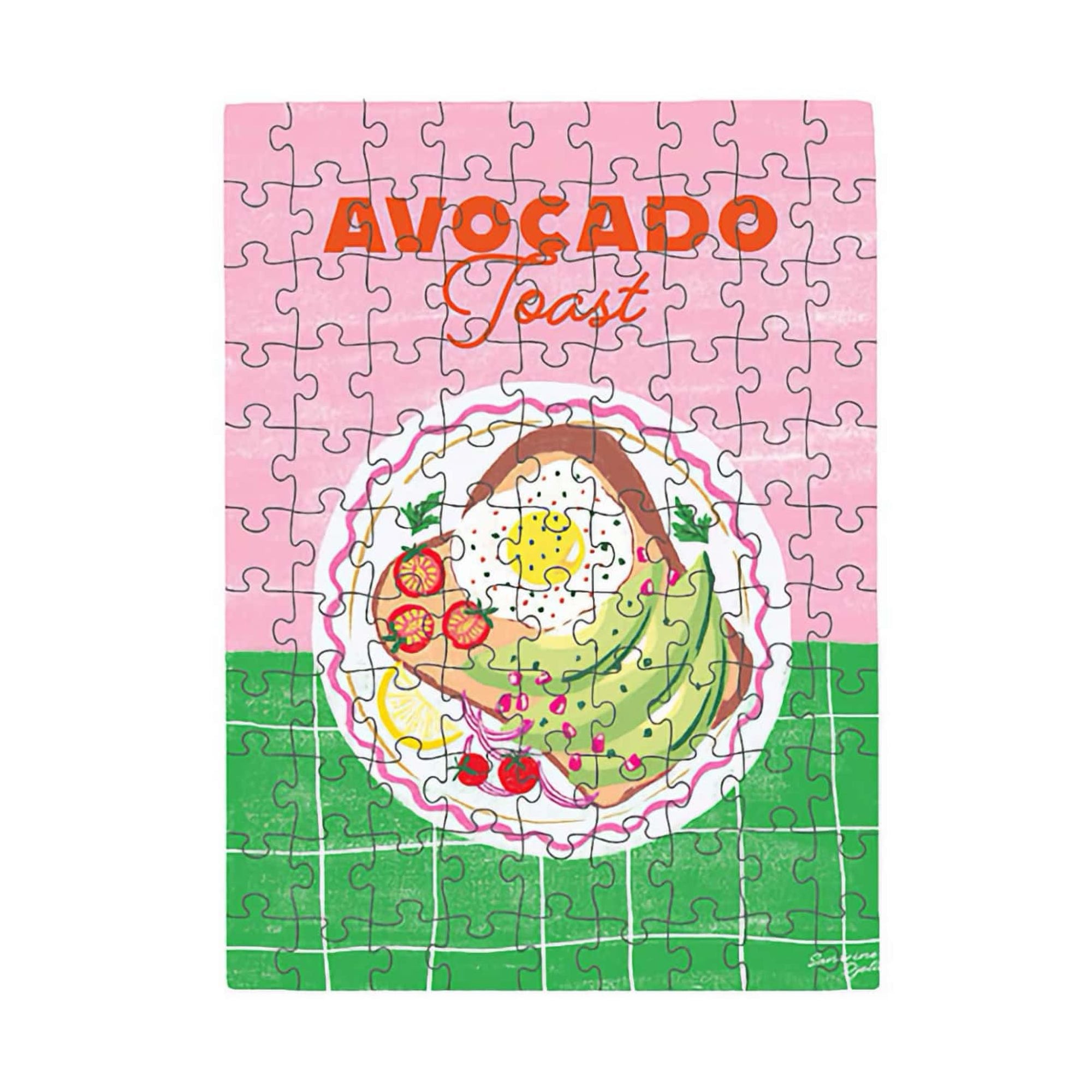 Derrière la porte mini puzzle (99pcs), toast