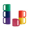 Heller Max Dinnerware Mugs Rainbow Set/6