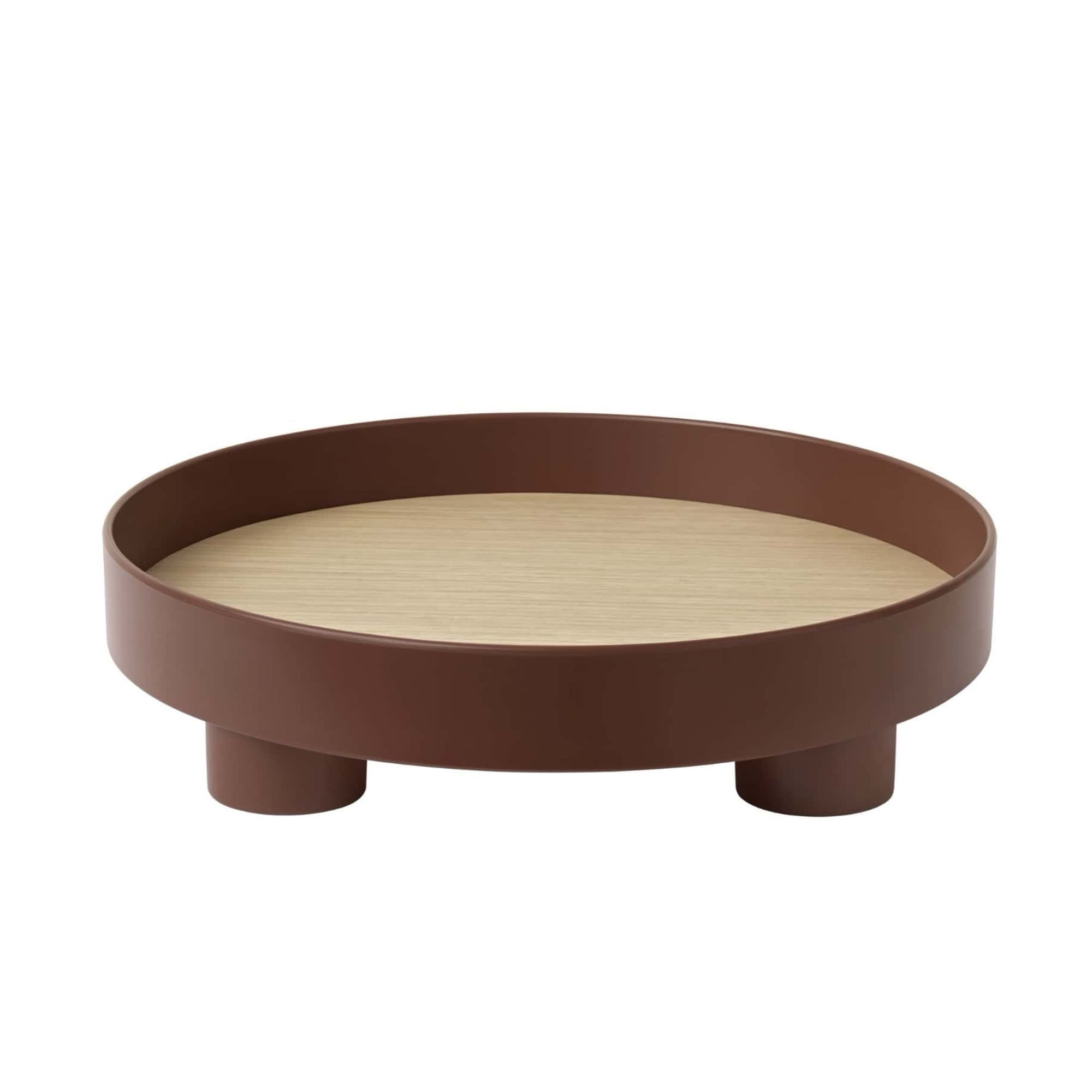 Muuto Platform tray, dark red