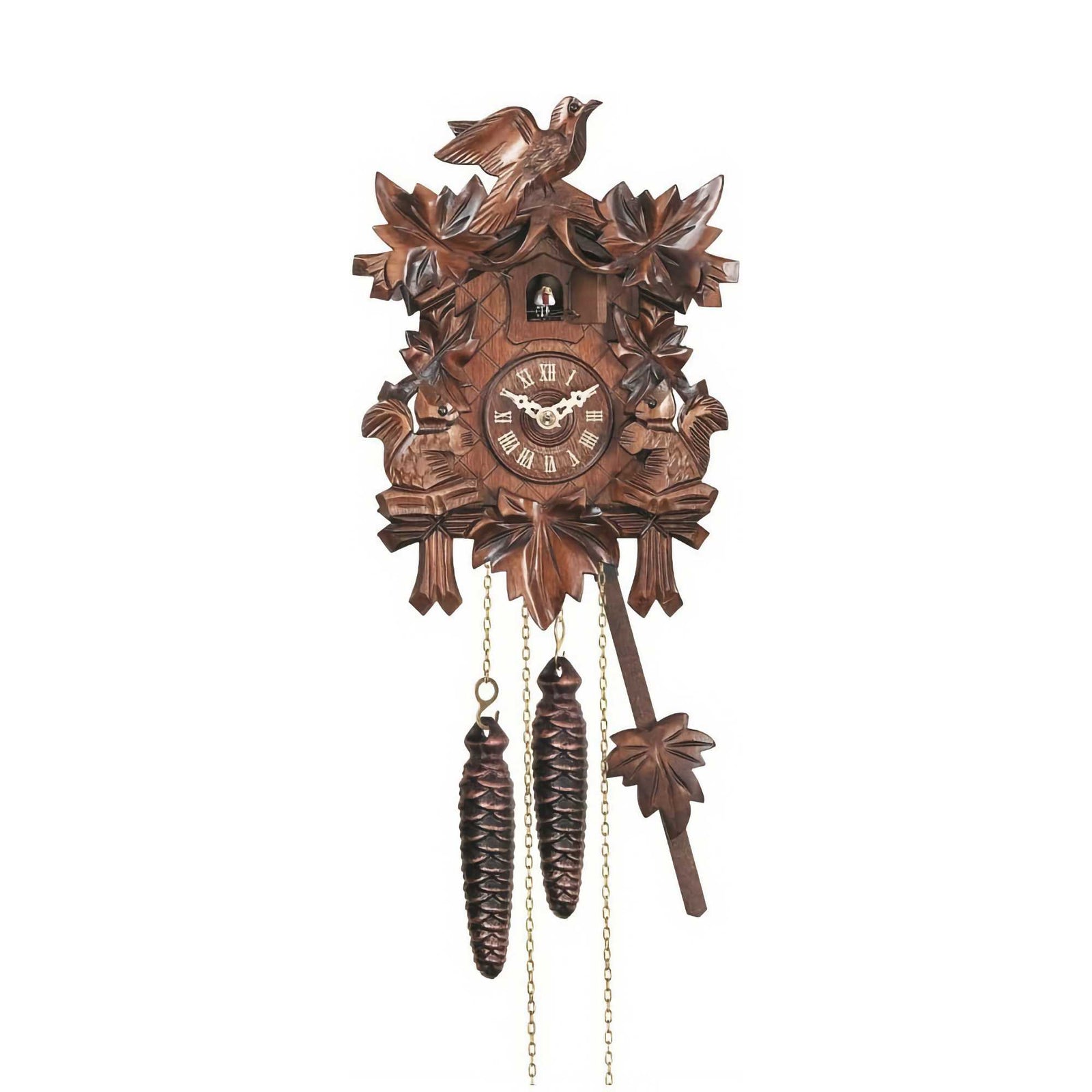 Engstler Quartz Cuckoo Clock 5-Leaves