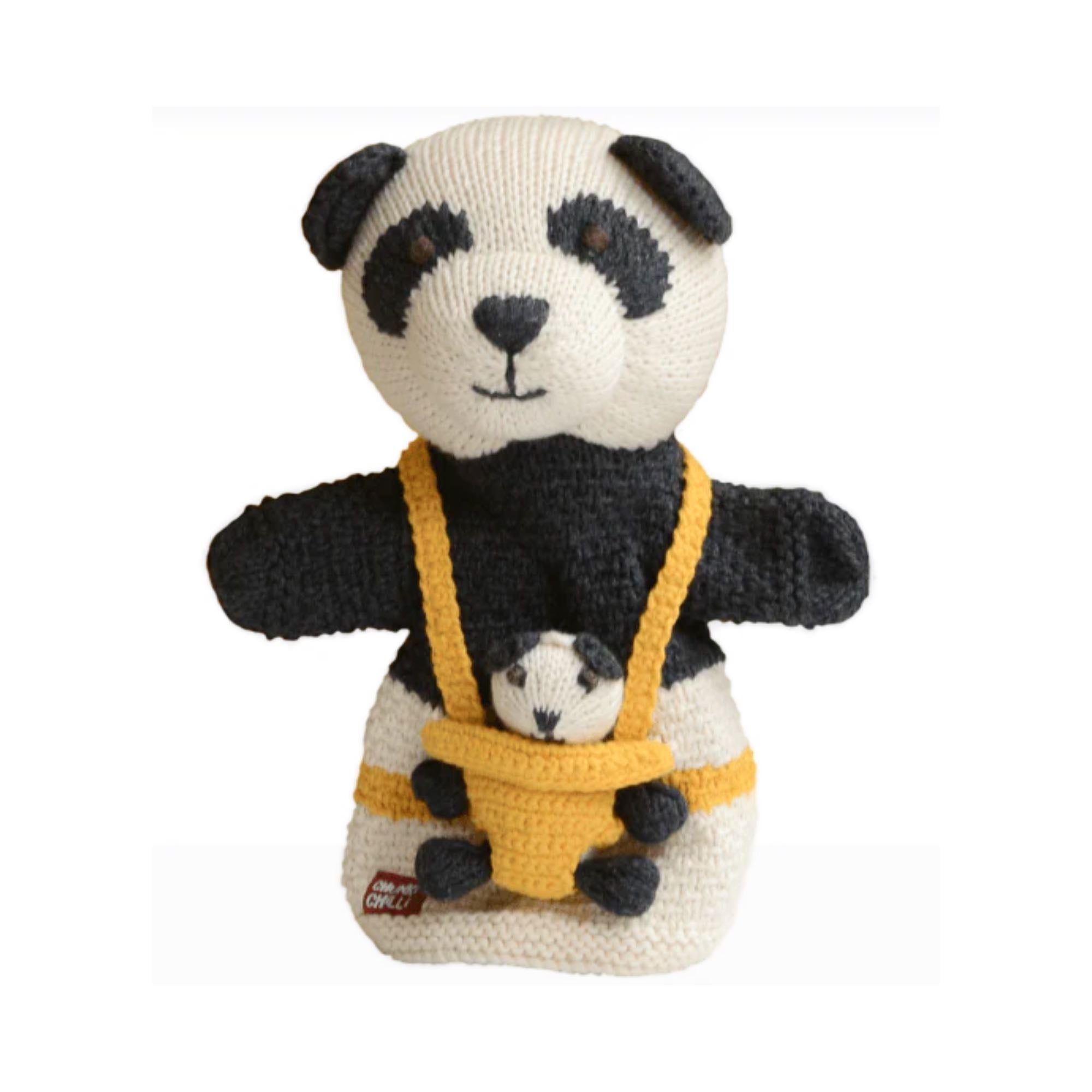 Chunkichilli pocket puppet, panda