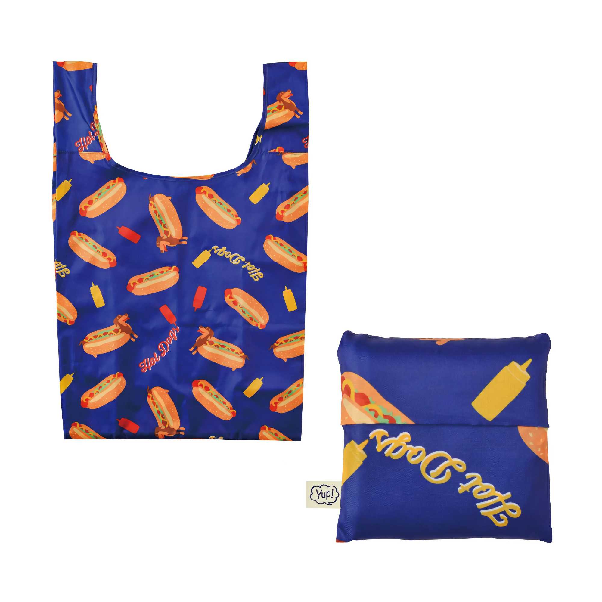 Marushin Yup! Shopping Tote, Hotdog