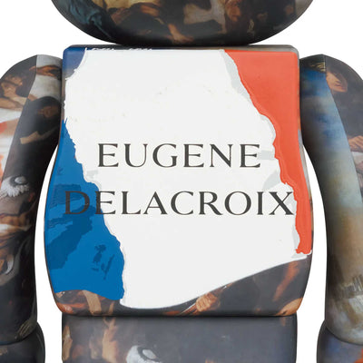 BE@RBRICK Eugène Delacroix "Liberty Leading the People" 100% & 400%