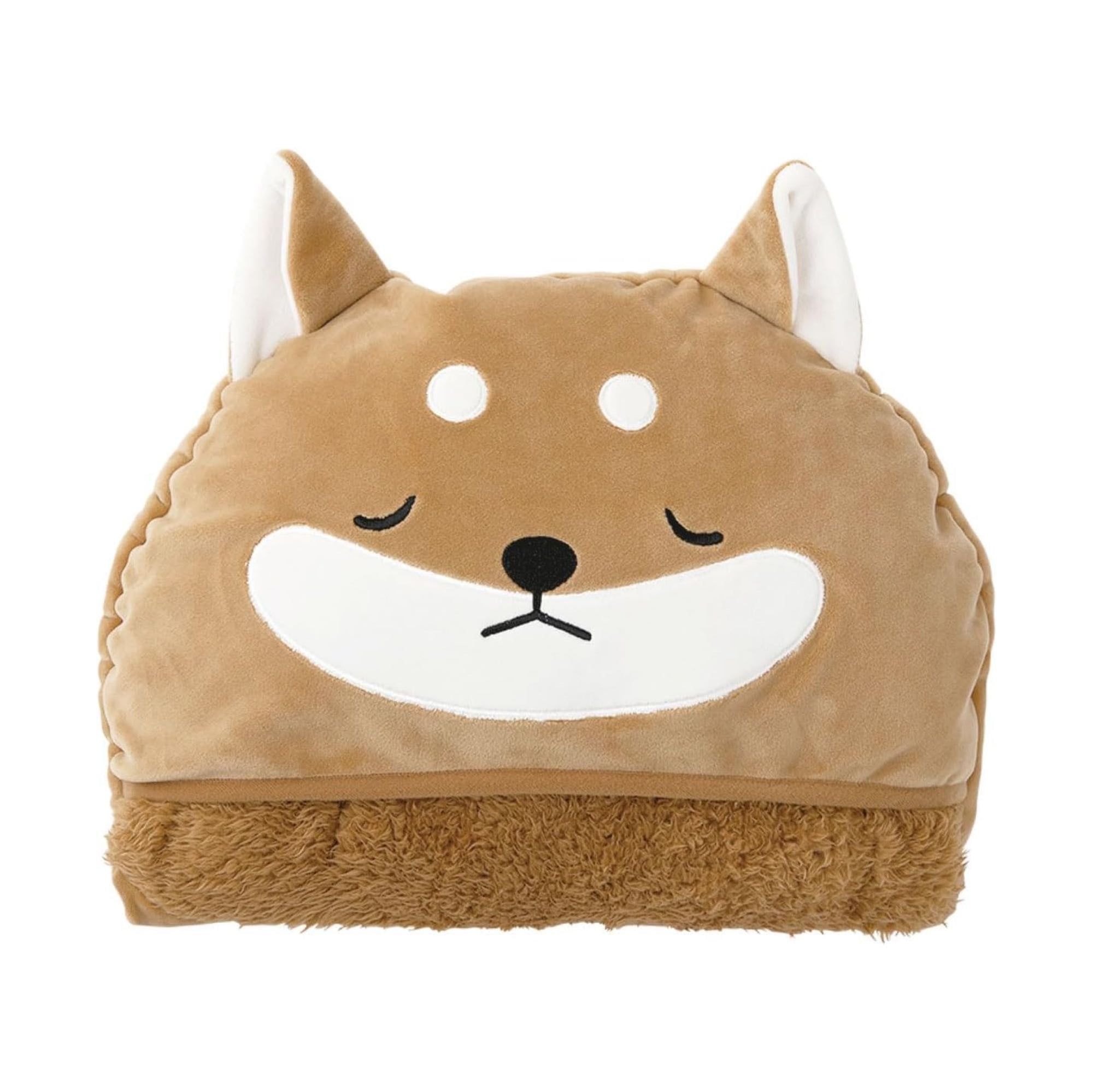 LivHeart 5-Way Animal cushion/blanket, Shiba Inu Kotaro