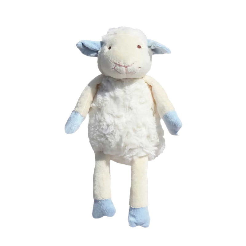 Meier Little Linda Lamb Wool Plush, Baby Blue