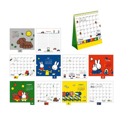 Japan Miffy Desk Calendar 2025