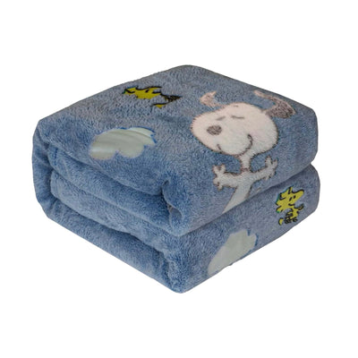 Kanguru Plaid Cuddly blanket, snoopy blue