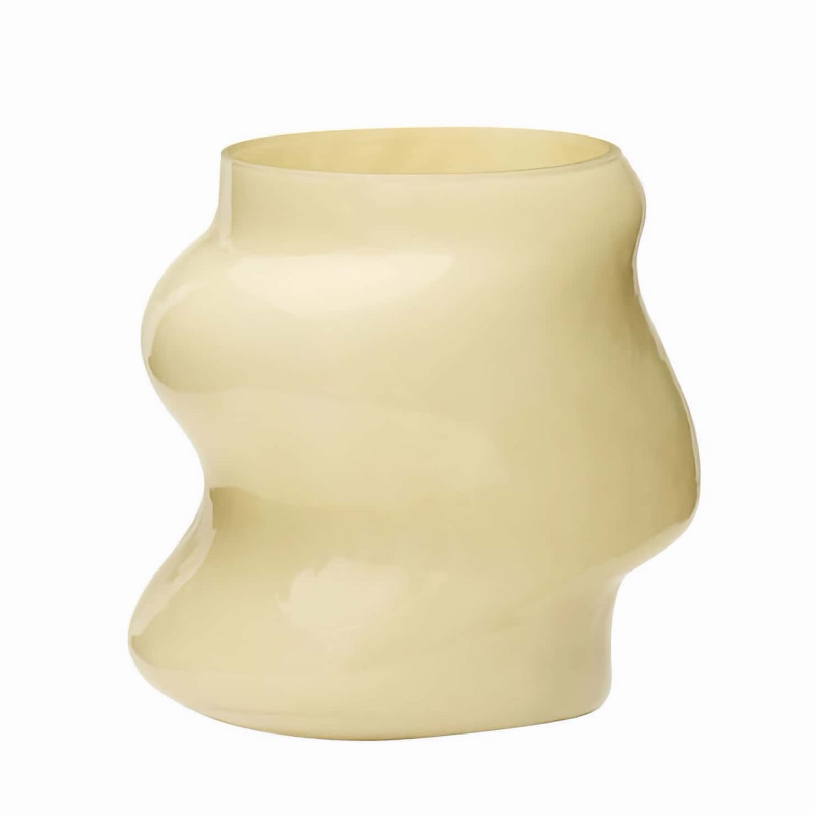 Hubsch Lote vase, sand