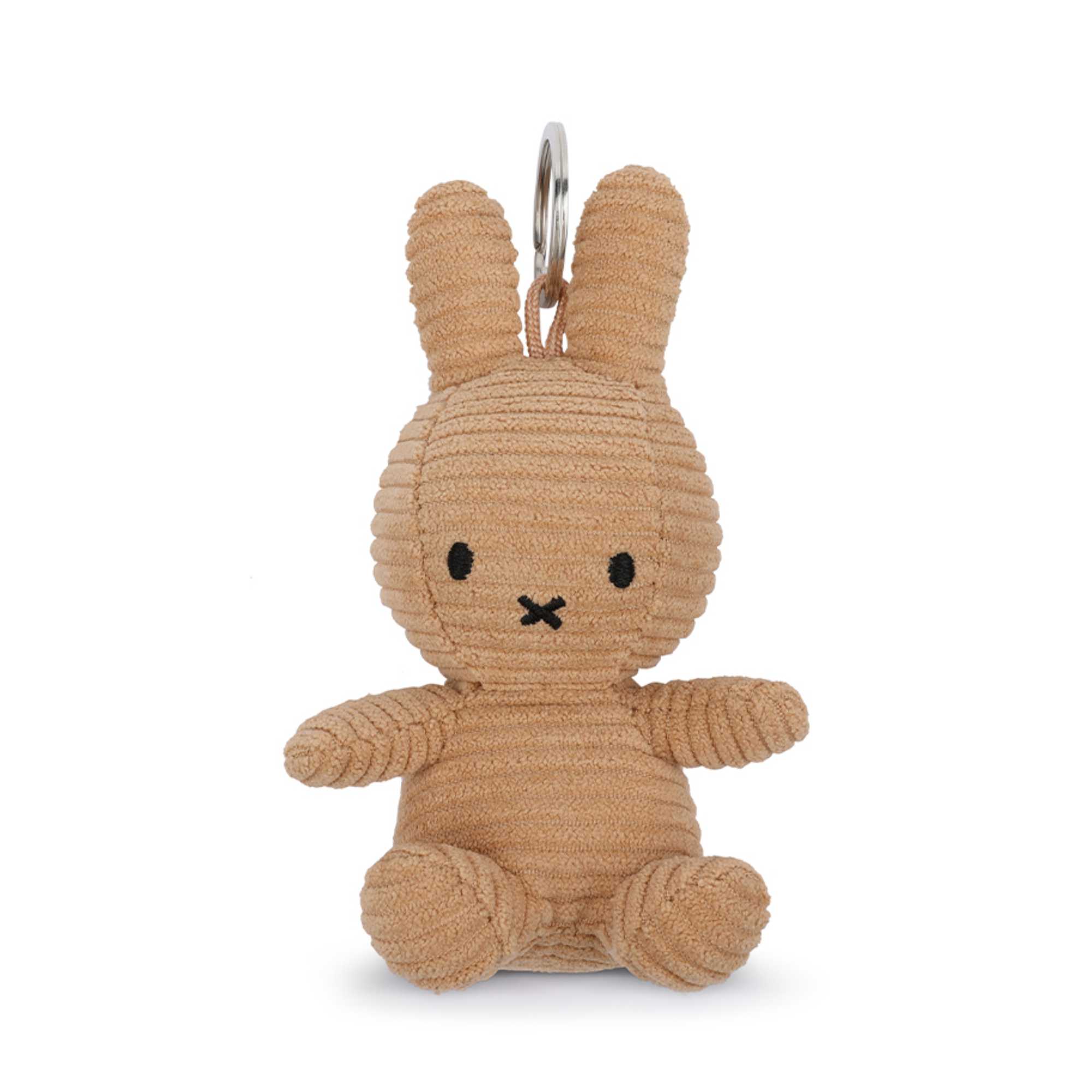 Miffy ECO Corduroy keychain, beige