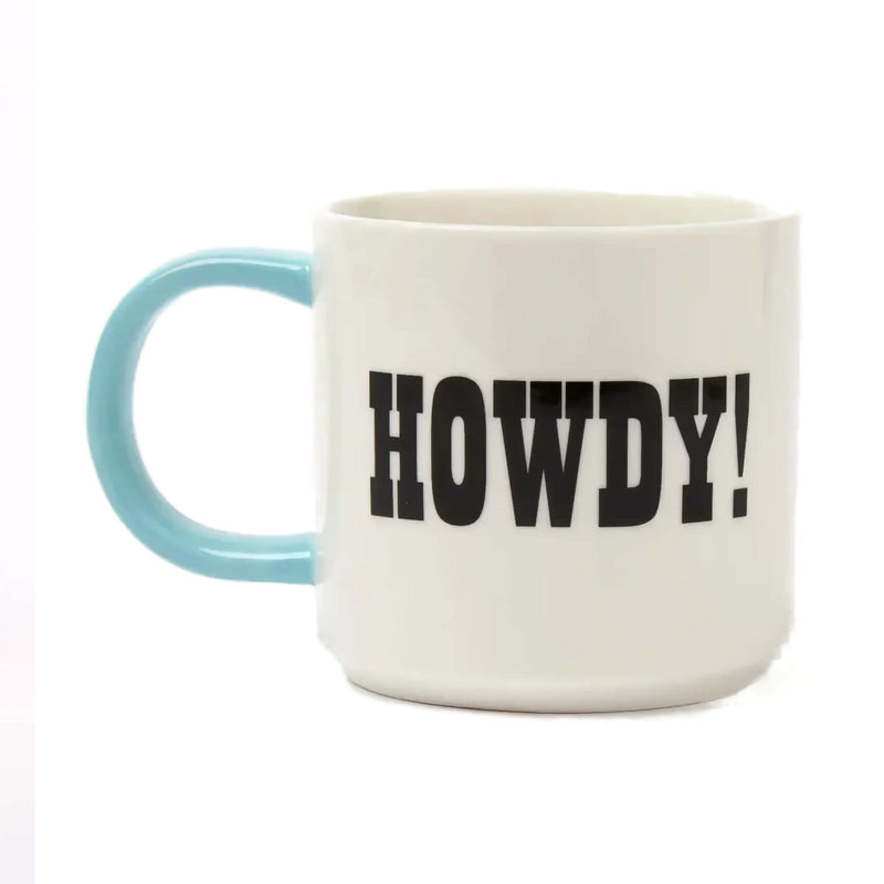 Peanuts x Magpie Snoopy mug, howdy