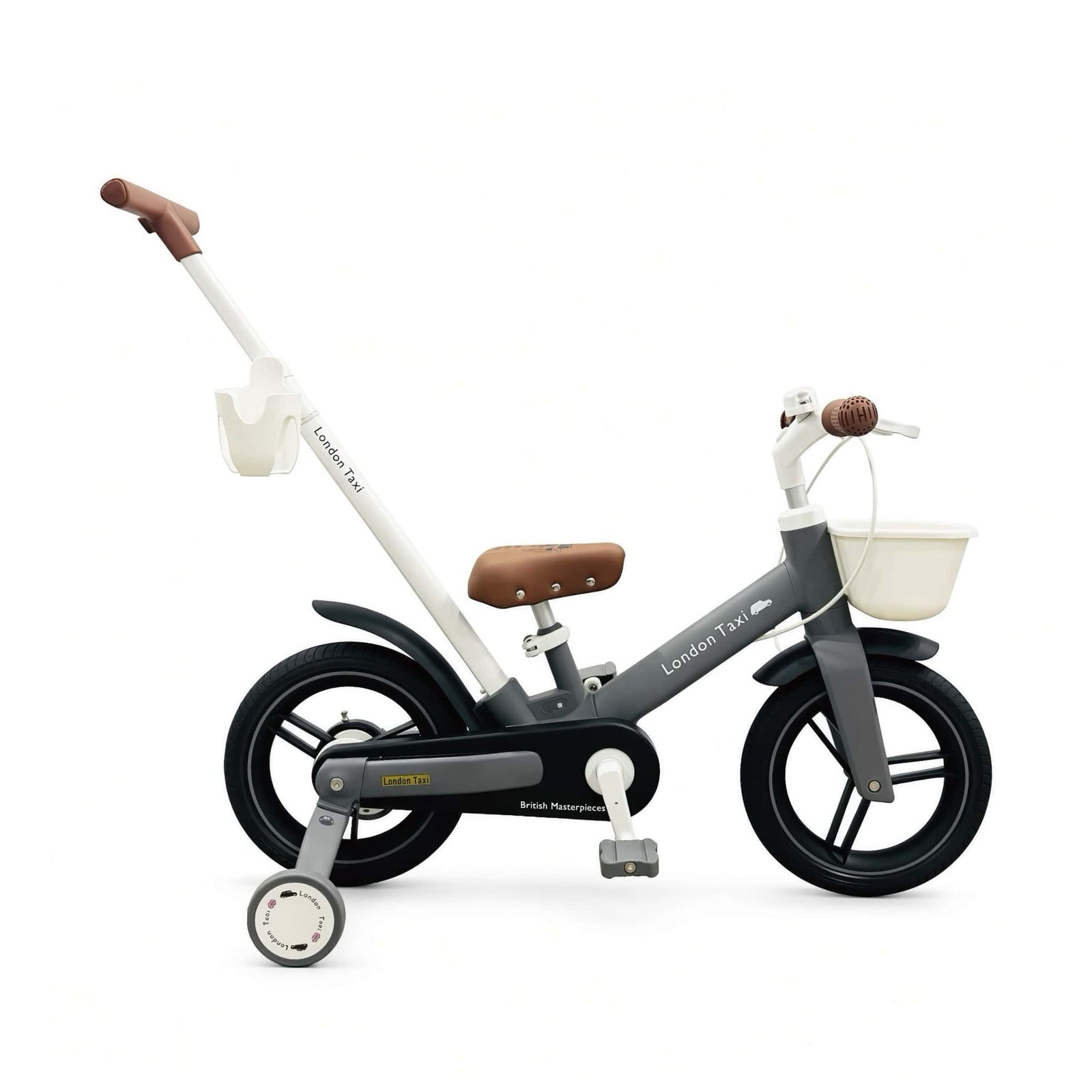 London Taxi bike kids bike, charcoal