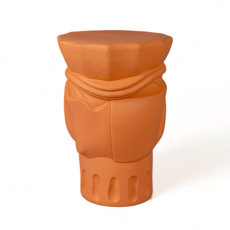 Seletti Magna Graecia terracotta stool, woman