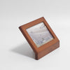 refurbished | Umbra Podium Picture Display 4x6", Light Walnut