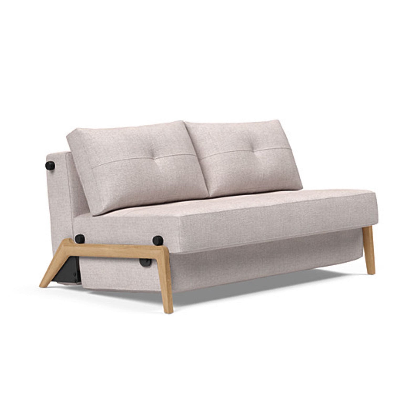 Innovation Living Cubed 140 Wood sofa bed, 300 weda sand