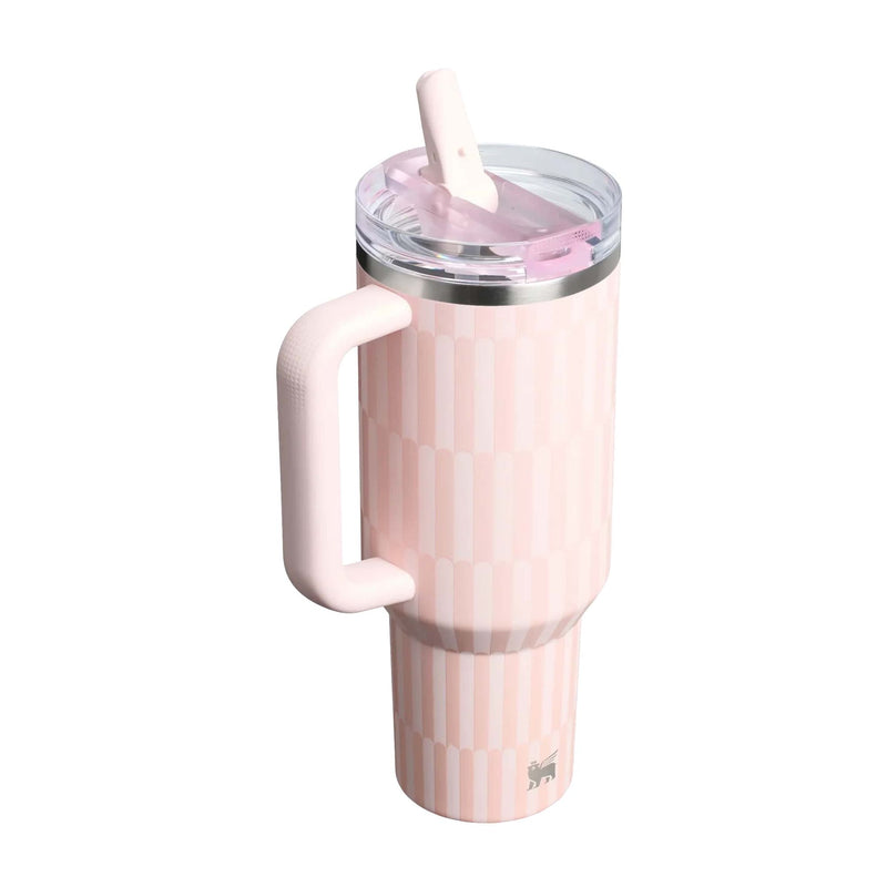 Stanley Quencher Protour flip straw lid tumbler 40oz, tea rose tile