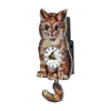 Engstler Quartz Moving Eyes Cat Miniature Clock