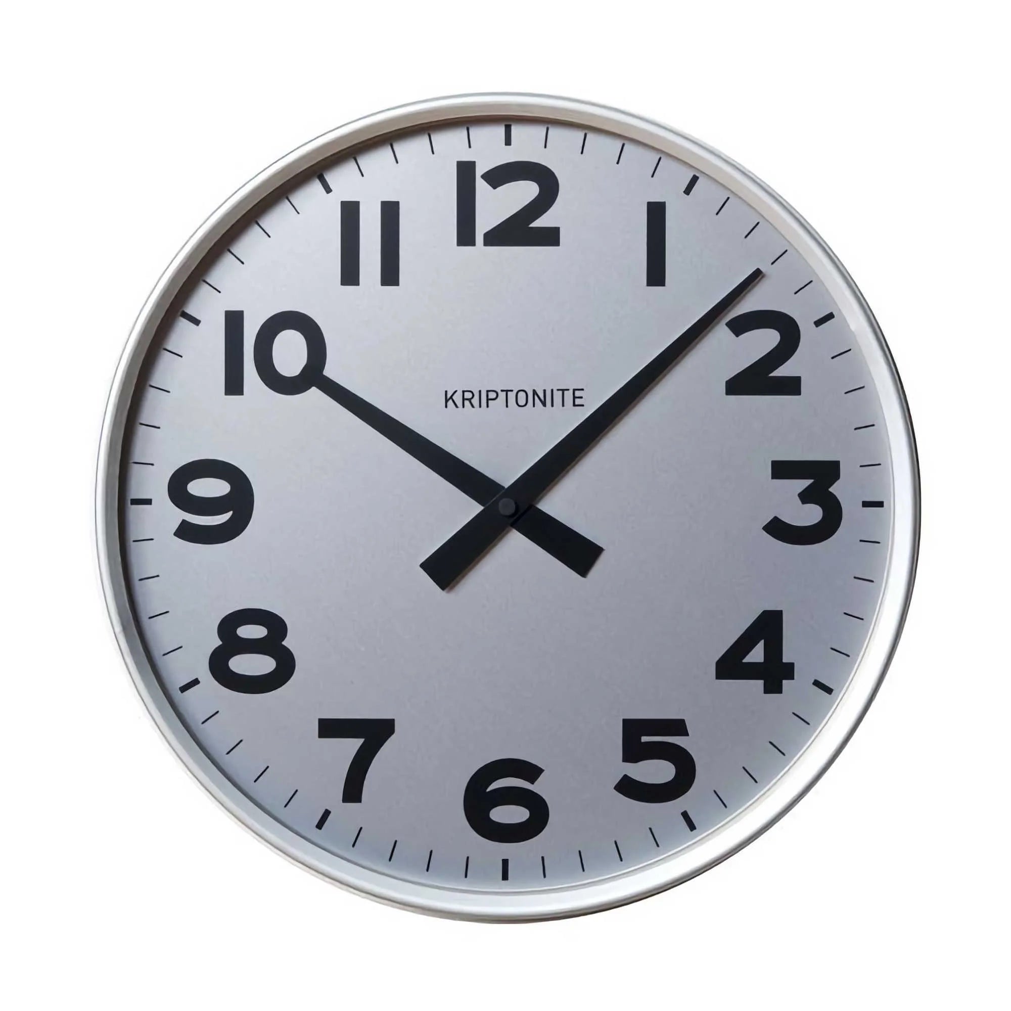 Kriptonite Wall Clocks Classics Ø30, aluminium
