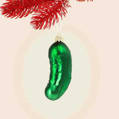 Donkey Christmas Pickle, green