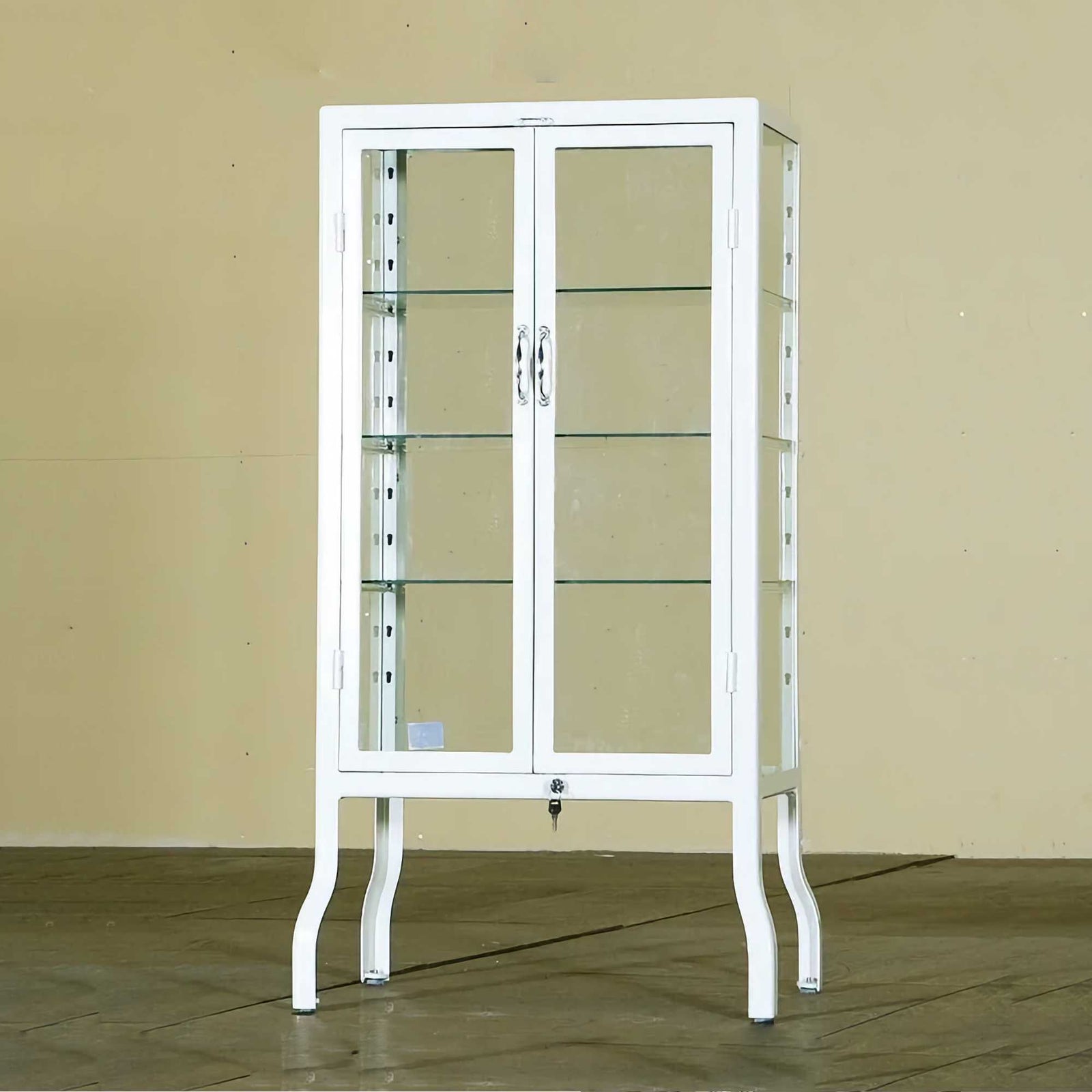 Dulton Doctor Cabinet Small, Ivory